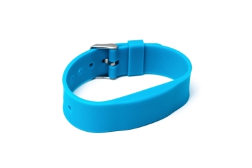 RFID Silikon Armband SILA09a NXP MIFARE Classic 1K 4 byte (13,56MHz) Hellblau