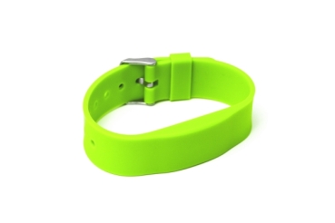 RFID Silikon Armband SILA09a NXP MIFARE Classic 1K 4 byte (13,56MHz) Neongrün
