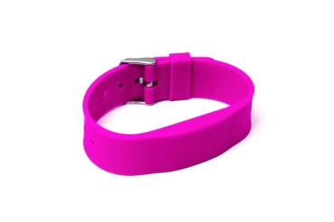 RFID Silikon Armband SILA09a NXP MIFARE Classic 1K 4 byte (13,56MHz) Neonlila