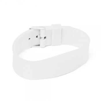 RFID Silikon Armband SILA09a NXP MIFARE Classic 1K 4 byte (13,56MHz) Weiß