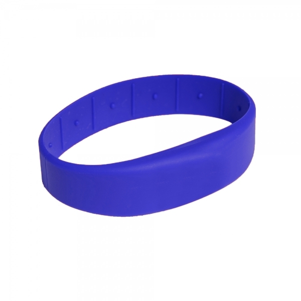 RFID Silikon Armband SILA09 NXP MIFARE Classic 1K 4 byte (13,56MHz) Blau