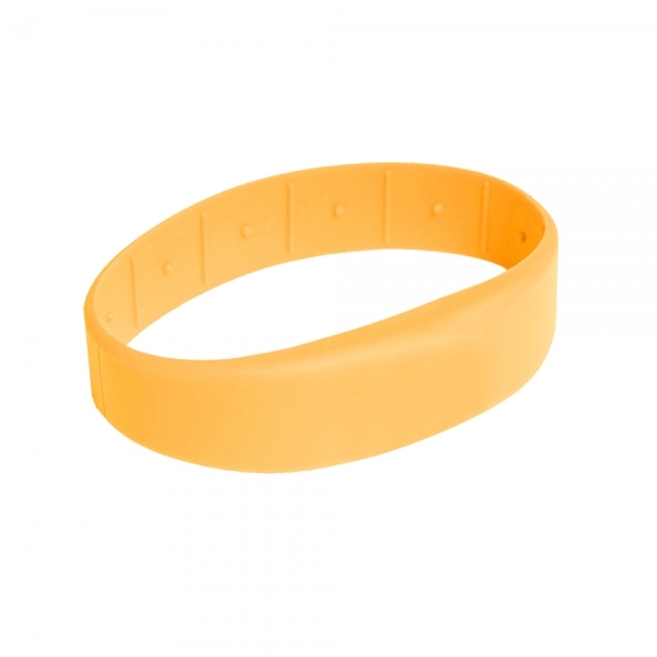 RFID Silikon Armband SILA09 NXP MIFARE Classic 1K 4 byte (13,56MHz) Neonorange