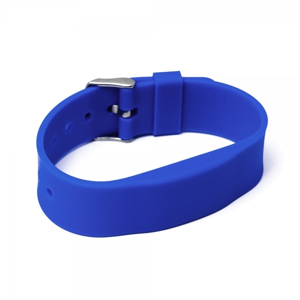 RFID Silikon Armband SILA09a NXP MIFARE Classic 1K 4 byte (13,56MHz) Blau
