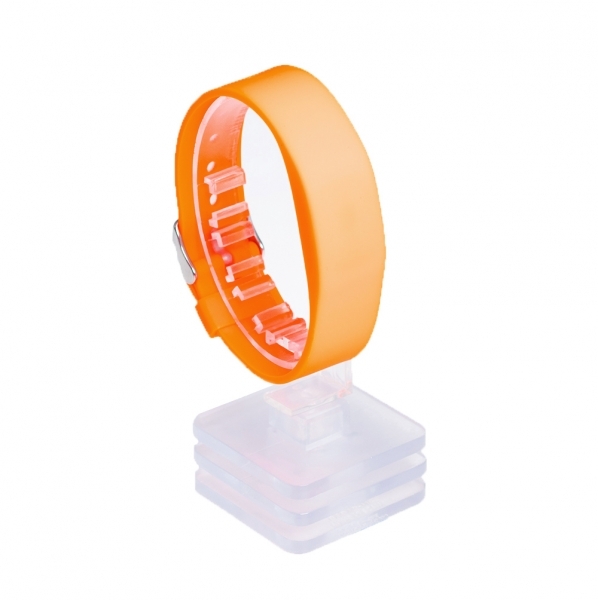 RFID Silikon Armband SILA09a NXP MIFARE Classic 1K 4 byte (13,56MHz) Neonorange