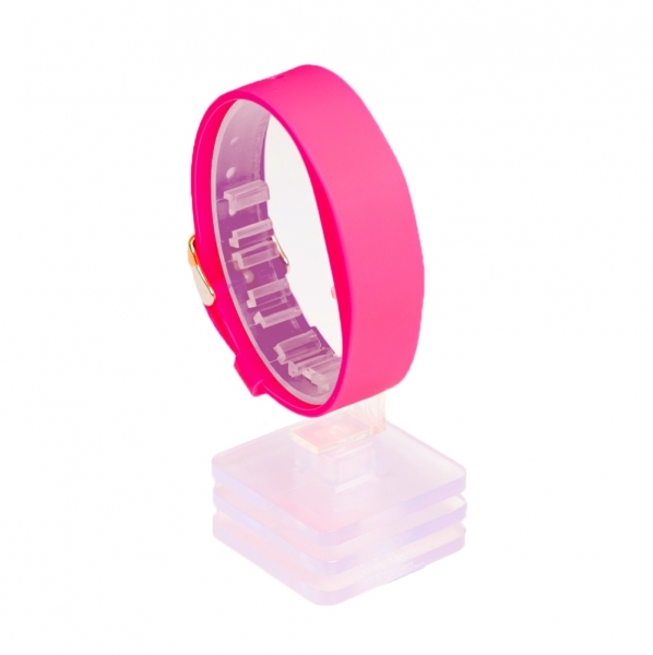 RFID Silikon Armband SILA09a NXP MIFARE Classic 1K 4 byte (13,56MHz) Neonpink